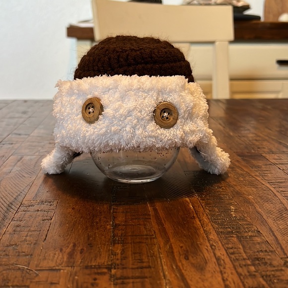 Baby aviator hat photography prop - Picture 4 of 4